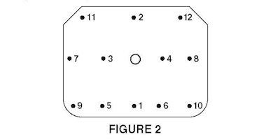 Final-Lube Hole Pattern Final-Lube Hole Pattern